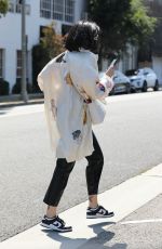 JESSIE J Leaves a Hair Salon in Beverly Hills 09/30/2021