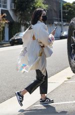 JESSIE J Leaves a Hair Salon in Beverly Hills 09/30/2021