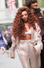 JESY NELSON Leaves Global Radio Studios in London 10/08/2021