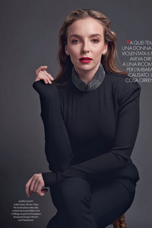 JODIE COMER in Elle Magazine, Italy November 2021 – HawtCelebs