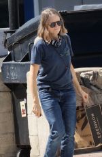 JODIE FOSTER Shopping at Erewhon Market in Brentwood 10/08/2021