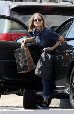 JODIE FOSTER Shopping at Erewhon Market in Brentwood 10/08/2021