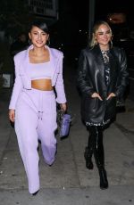 JOJO LEVESQUE and FRANCIA RAISA Leaves Christina Aguilera