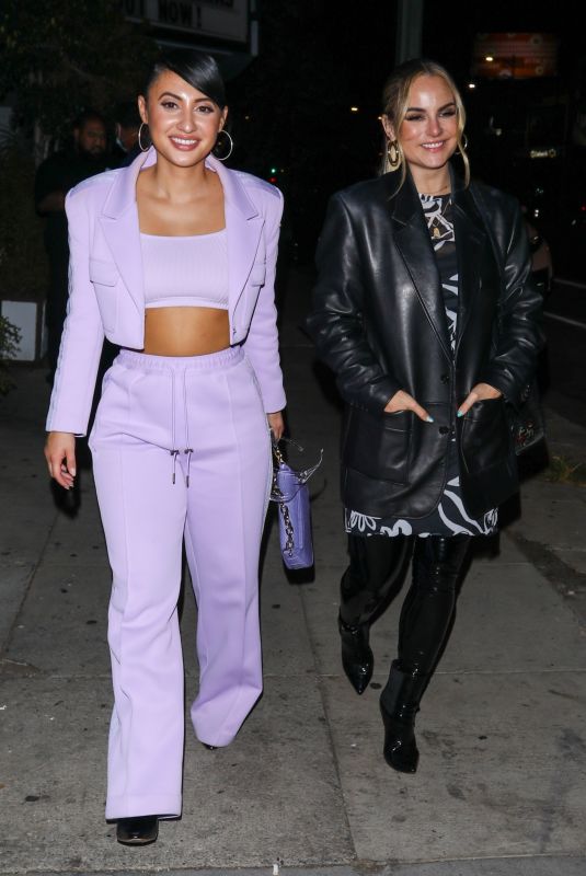 JOJO LEVESQUE and FRANCIA RAISA Leaves Christina Aguilera