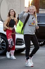 JOJO SIWA and JENNA JOHNSON Arrives at Dance Practice in Los Angeles 10/16/2021