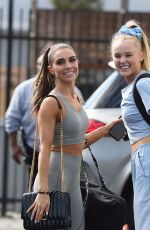 JOJO SIWA and JENNA JOHNSON at Dancing with the Stars Rehearsals in Los Angeles 10/05/2021