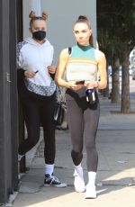 JOJO SIWA and JENNA JOHNSON Leaves Dance Studio in Los Angeles 10/24/2021