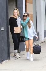 JOJO SIWA and JENNA JOHNSON Leaving Dance Practice in Los Angeles 10/23/2021