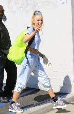 JOJO SIWA at DWTS Dance Rehearsals in Los Angeles 10/05/2021