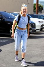 JOJO SIWA at DWTS Dance Rehearsals in Los Angeles 10/05/2021
