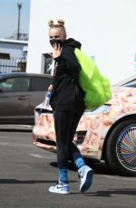JOJO SIWA Leaves Dance Practice in Los Angeles 10/21/2021