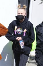 JOJO SIWA Leaves Dance Practice in Los Angeles 10/21/2021