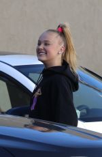 JOJO SIWA Leaves DWTS Rehersals in Los Angeles 10/29/2021
