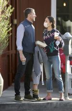 JORDANA BREWSTER and Mason Morfit Out for Coffee in Los Angeles 10/21/2021