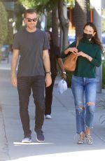 JORDANA BREWSTER and Mason Morfit Out Shopping in Beverly Hills 10/29/2021