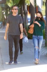 JORDANA BREWSTER and Mason Morfit Out Shopping in Beverly Hills 10/29/2021