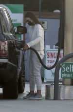 JORDANA BREWSTER at a Gas Station in Brentwood 12/12/2021