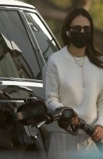 JORDANA BREWSTER at a Gas Station in Brentwood 12/12/2021