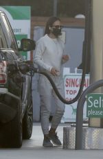 JORDANA BREWSTER at a Gas Station in Brentwood 12/12/2021