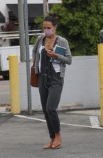 JORDANA BREWSTER at Caffe Luxxe in Brentwood 10/06/2021