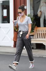 JORDANA BREWSTER Out for Morning Coffee in Brentwood 10/07/2021