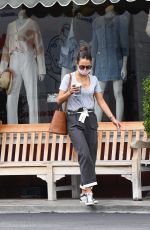 JORDANA BREWSTER Out for Morning Coffee in Brentwood 10/07/2021