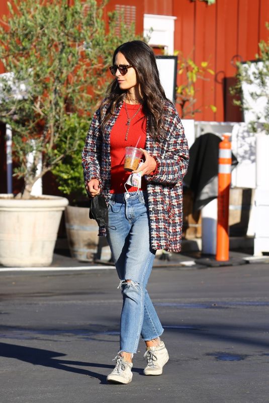JORDANA BREWSTER Out in Brentwood 10/27/2021