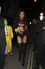 JOURDAN DUNN Arrives at Maya Jama