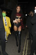JOURDAN DUNN Arrives at Maya Jama