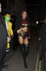 JOURDAN DUNN Arrives at Maya Jama