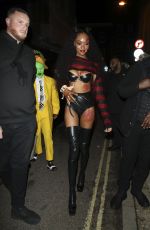 JOURDAN DUNN Arrives at Maya Jama