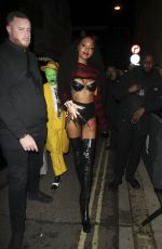 JOURDAN DUNN Arrives at Maya Jama