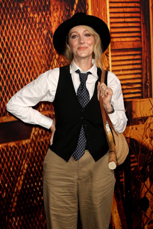 JUDY GREER at Halloween Kills Premiere Costume Party in Hollywood 10/12/2021