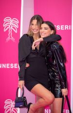 JULIA ATMAN and KLEOFINA PNISHI at 4th Canneseries Festival Opening Ceremony in Cannes 10/08/2021