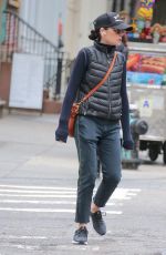 JULIANNA MARGUILES Out on Mercer Street in New York 10/29/2021
