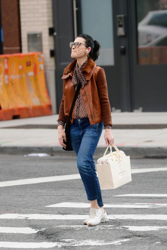 JULIANNA MARGULIES Out Shopping in New York 10/07/2021