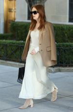 JULIANNE MOORE on the Set of Sharper in New York 10/19/2021
