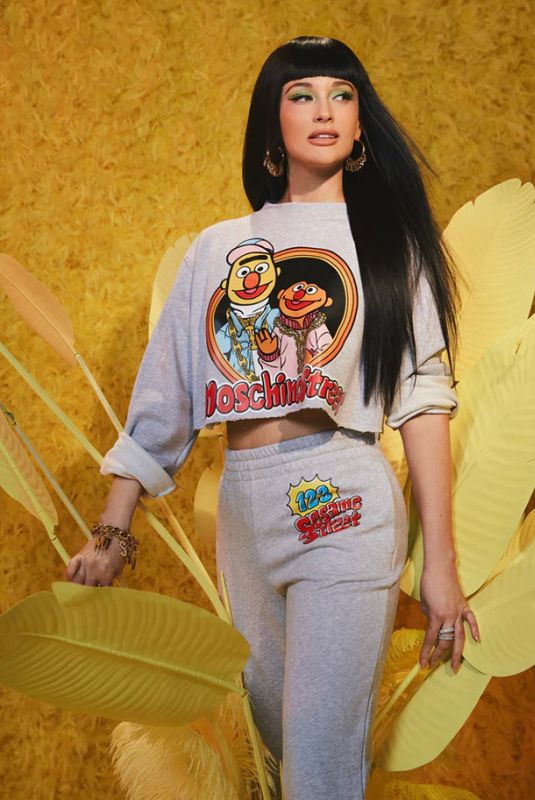 KACEY MUSGRAVES for Moschino x Sesame Street 2021 Campaign