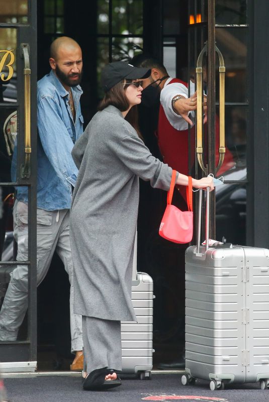 KACEY MUSGRAVES Leaves Her Hotel in New York 10/07/2021