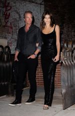 KAIA and Rande GERBER Leaves Their Hotel in New York 10/28/2021