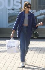 KAIA GERBER Arrives at Cafe Habanna in Malibu 10/08/2021