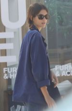 KAIA GERBER Arrives at Cafe Habanna in Malibu 10/08/2021