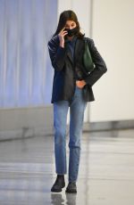KAIA GERBER at JFK Airport in New York 09/29/2021