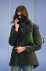 KAIA GERBER at JFK Airport in New York 09/29/2021