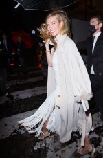 KARLIE KLOSS Arrives at Vogue Paris 100th Anniversary in Paris 10/01/2021