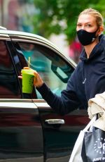 KARLIE KLOSS Out and About in New York 10/04/2021