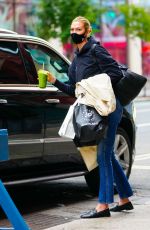 KARLIE KLOSS Out and About in New York 10/04/2021