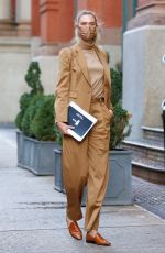 KARLIE KLOSS Out and About in New York 10/27/2021