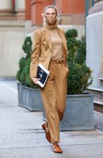 KARLIE KLOSS Out and About in New York 10/27/2021