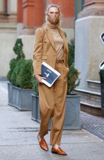 KARLIE KLOSS Out and About in New York 10/27/2021